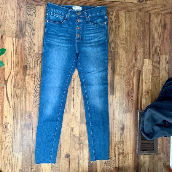 NWT Madewell Mid-Rise Skinny Jean - Picture 1 of 5